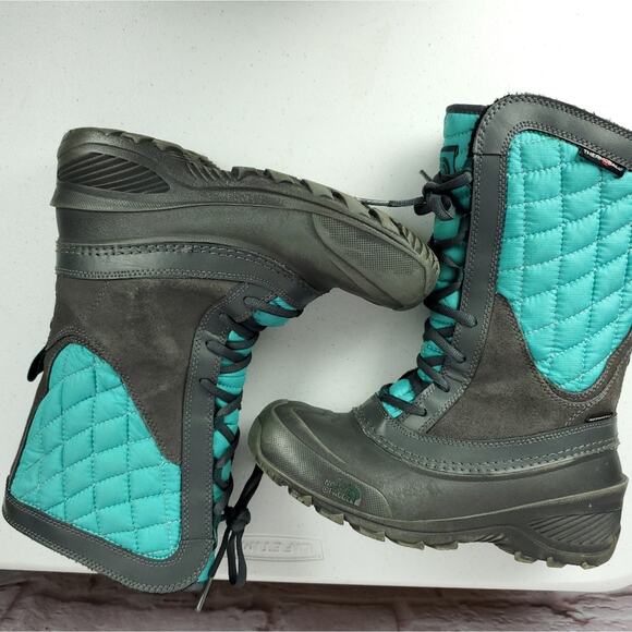 The North Face Thermoball Shellista boots size 4 - Picture 5 of 10